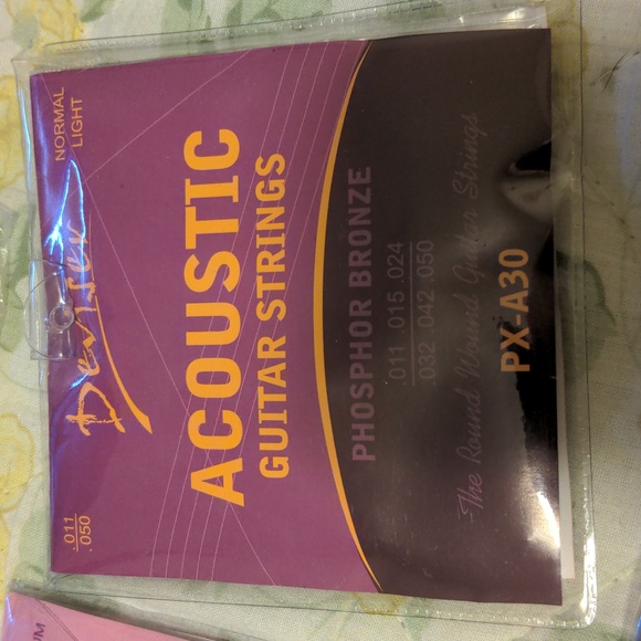 Guitar strings acoustic normal light medium bronze music new - Picture 4 of 11